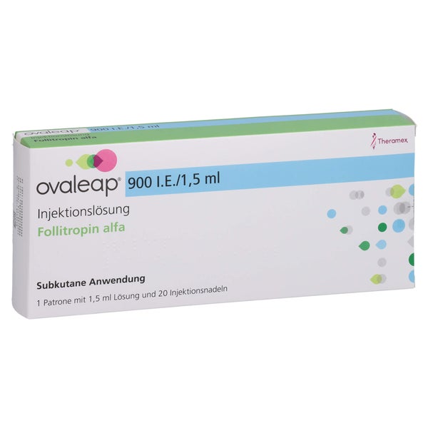 Ovaleap 900 I.e./1,5 ml Zyl.Amp.+ 20 Pen 1 St