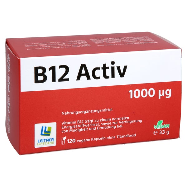B12 Activ 1000 µg Kapseln 120 St