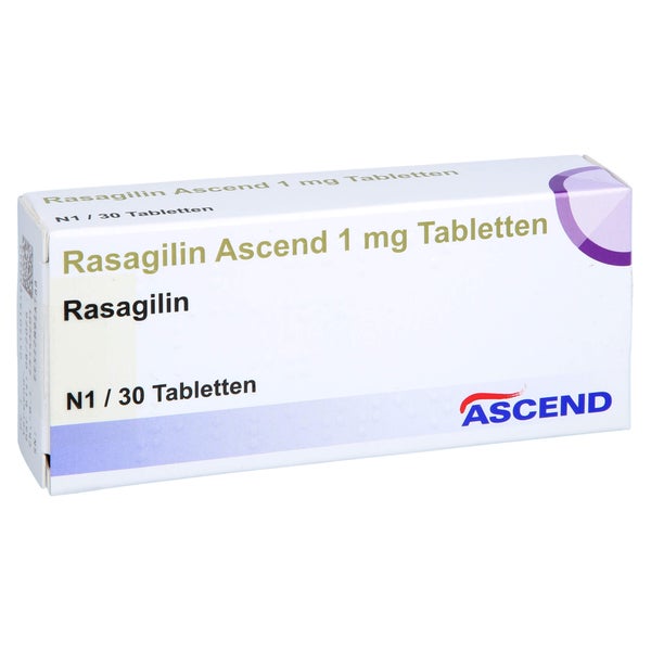 Rasagilin Ascend 1 mg Tabletten 30 St