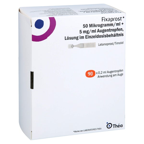FIXAPROST 50 Mikrogramm/ml + 5 mg/ml Augentr.EDP 90X0,2 ml