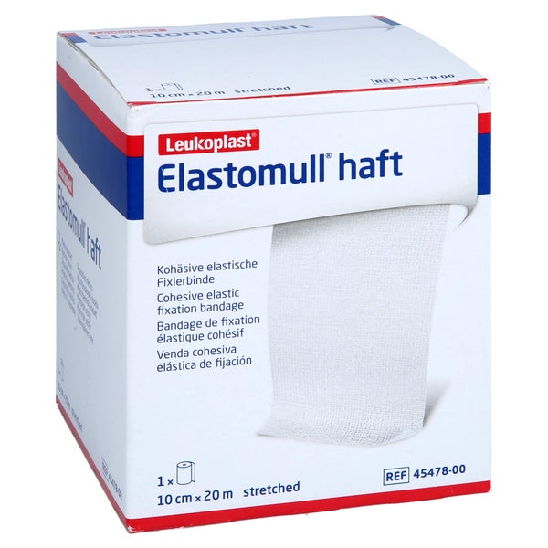 Elastomull haft 10 cmx20 m Fixierbinde 1 St