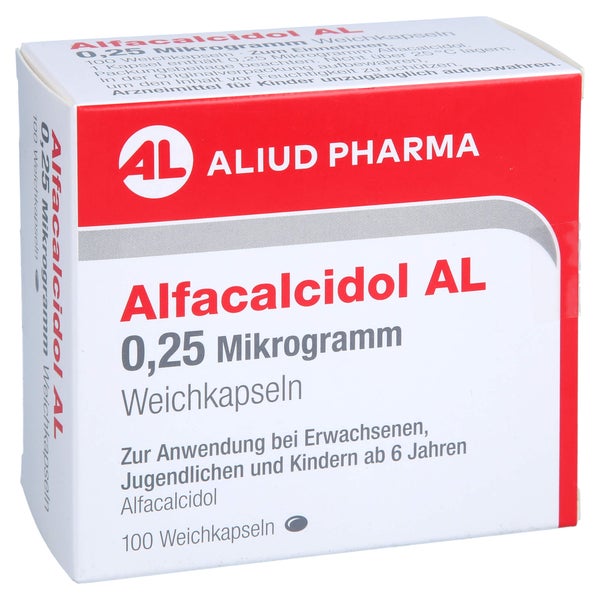 Alfacalcidol Al 0.25 Mikrogramm Weichkapseln 100 St