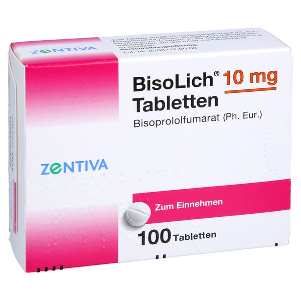Bisolich 10 mg Tabletten 100 St
