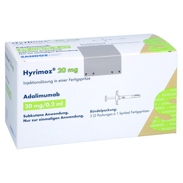 Hyrimoz 20 Mg/0,2 ml Inj.-Lösung i.e.Fer 2 St