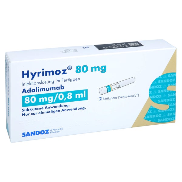 Hyrimoz 80 Mg/0,8 ml Inj.-Lösung im Fert 2 St