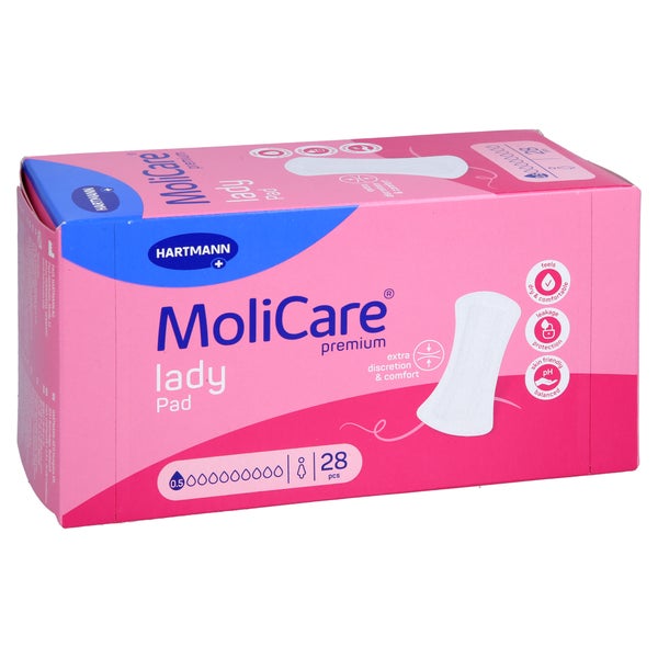 Molicare Premium Lady Pad 0,5 Tropfen 8X28 St
