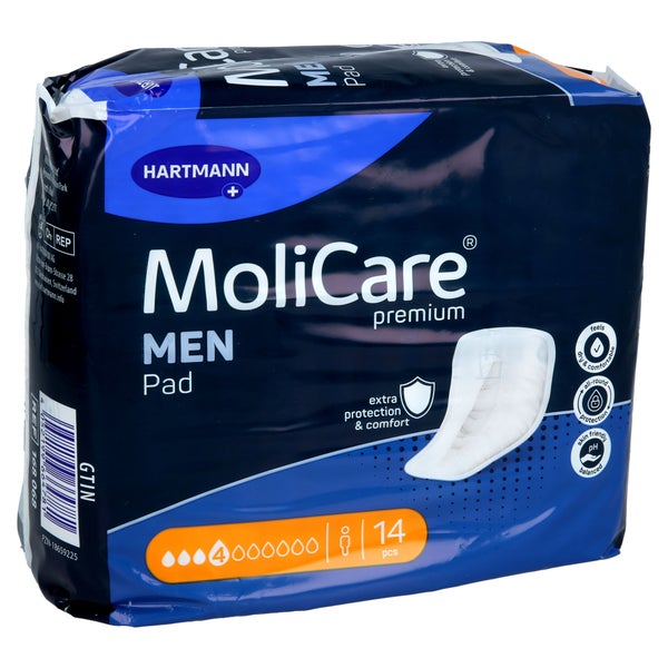 Molicare Premium Men Pad 4 Tropfen 12X14 St