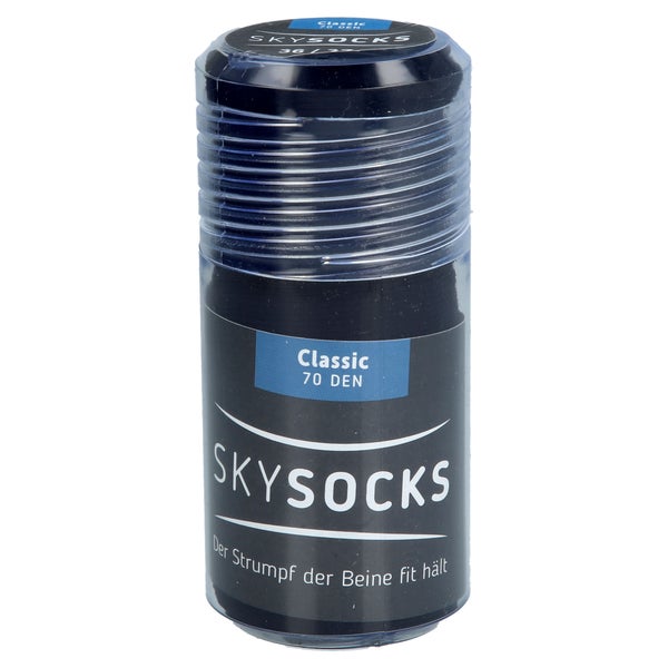 Skysocks Classic Black 36/37 2 St