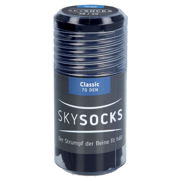 Skysocks Classic 70den AD 38/39 black 2 St