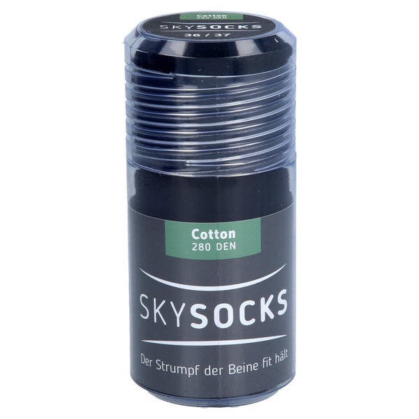 Skysocks Cotton 280den AD 36/37 black 2 St