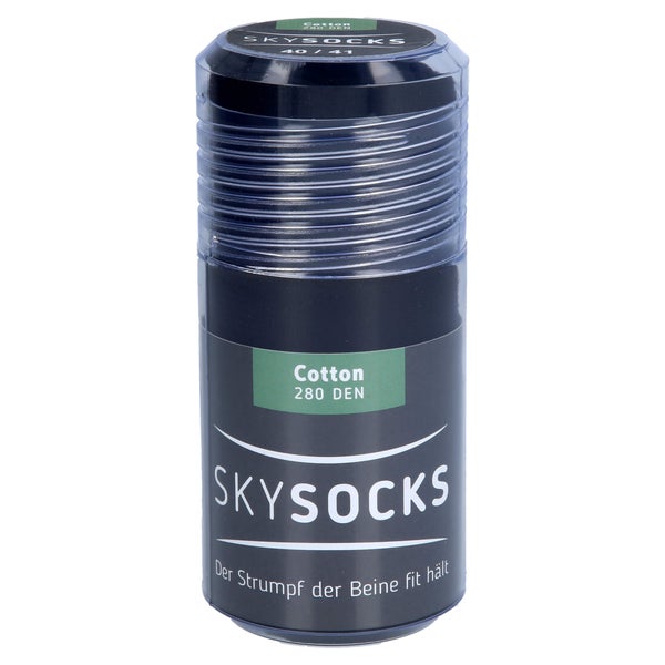 Skysocks Cotton 280den AD 40/41 black 2 St
