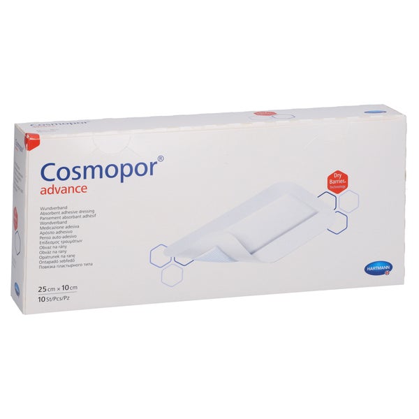 Cosmopor Advance Wundverband 10x25 cm 10 St