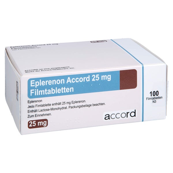 Eplerenon Accord 25 mg Filmtabletten 100 St
