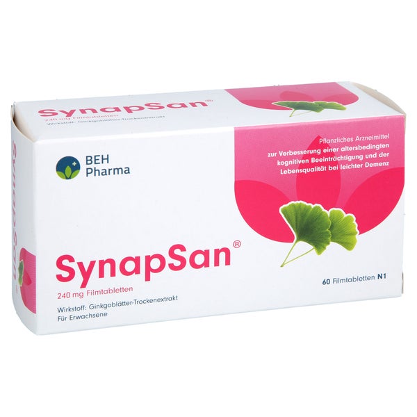 Synapsan 240 Mg Filmtabletten 60 St