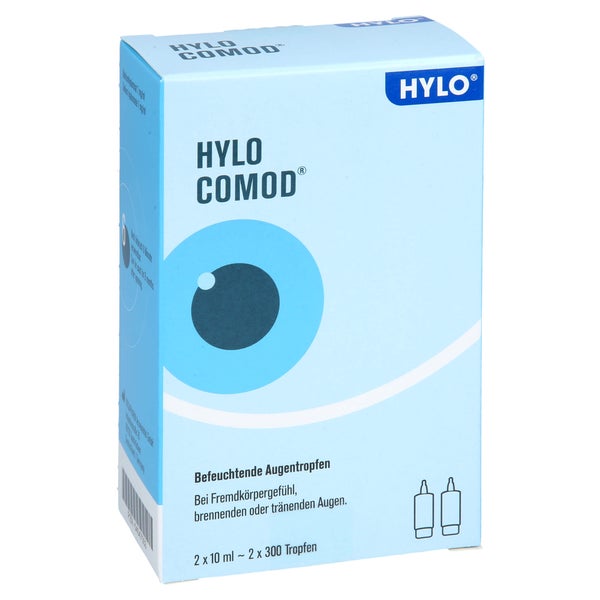 Hylo-comod Augentropfen 2X10 ml