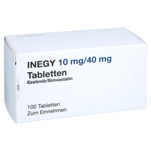Inegy 10 Mg/40 mg Tabletten 100 St