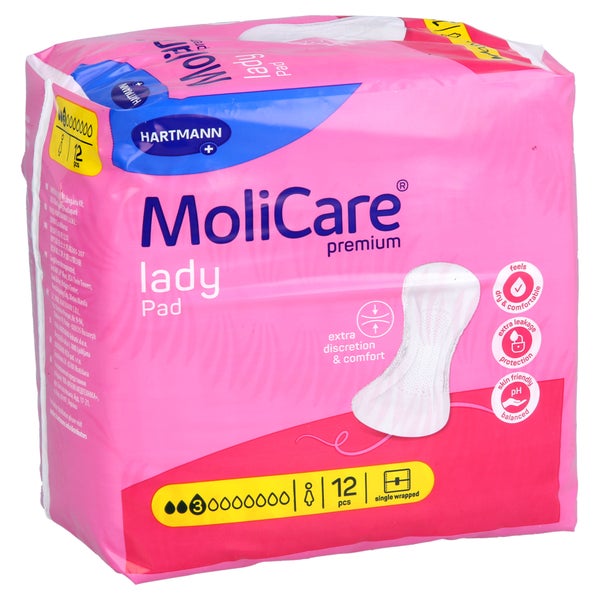 Molicare Premium Lady Pad 3 Tropfen 12 St