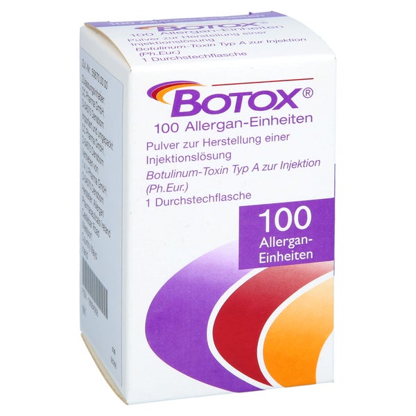 Botox 100 Allergan-einheiten Plv.z.Her.e 1 St
