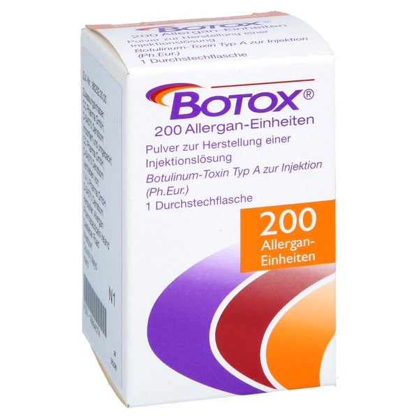 Botox 200 Allergan-einheiten Plv.z.Her.e 1 St