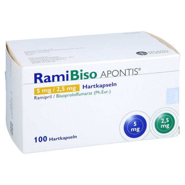 Ramibiso Apontis 5 mg/2,5 mg Hartkapseln 100 St