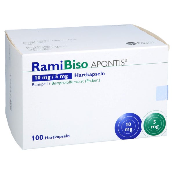 Ramibiso Apontis 10 mg/5 mg Hartkapseln 100 St