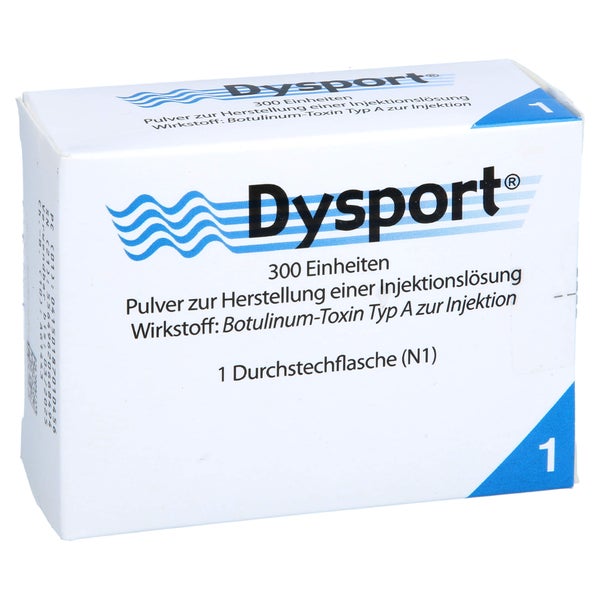 DYSPORT 300 Einheiten Pulver z.Herst.e.Inj.-Lsg. 1 St