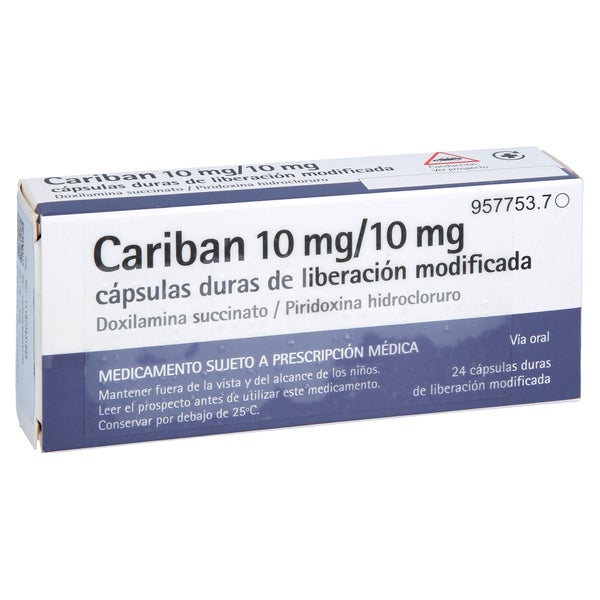 Cariban 10 Mg/10 mg Hartk.m.veränd.Wirks 24 St