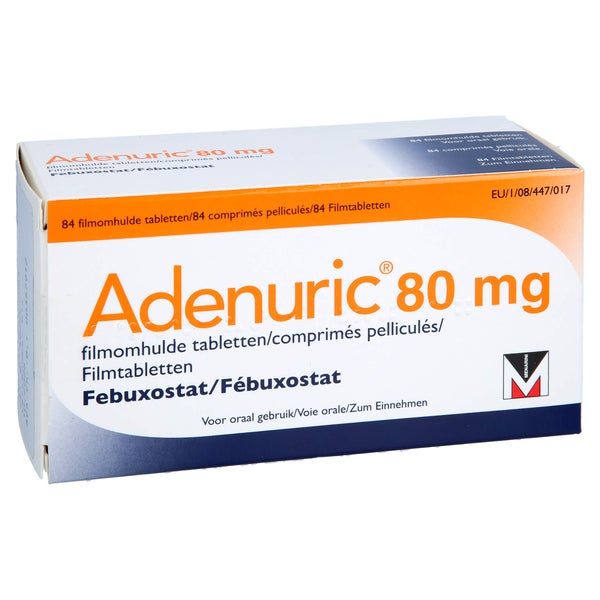 Adenuric 80 mg Filmtabletten 84 St