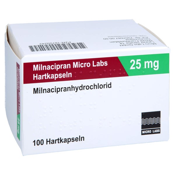 Milnacipran Micro Labs 25 mg Hartkapseln 100 St