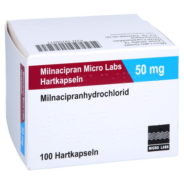 Milnacipran Micro Labs 50 mg Hartkapseln 100 St