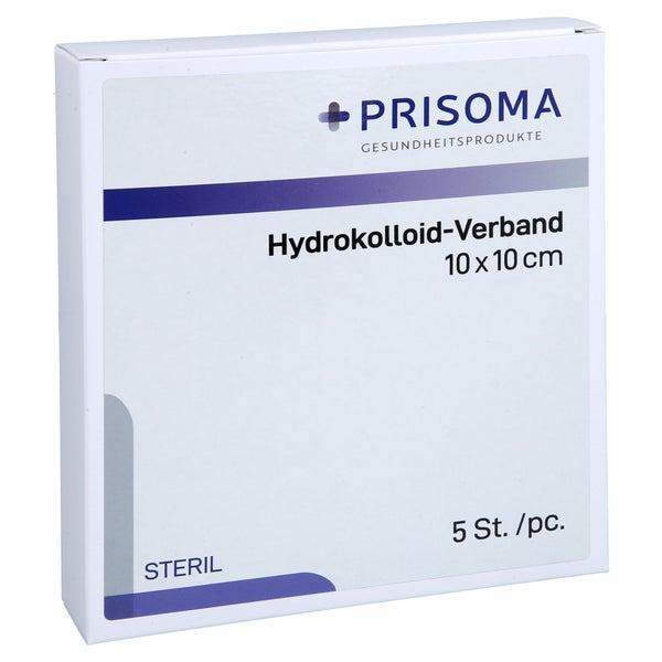 Hydrokolloid-verband 10x10 cm 5 St