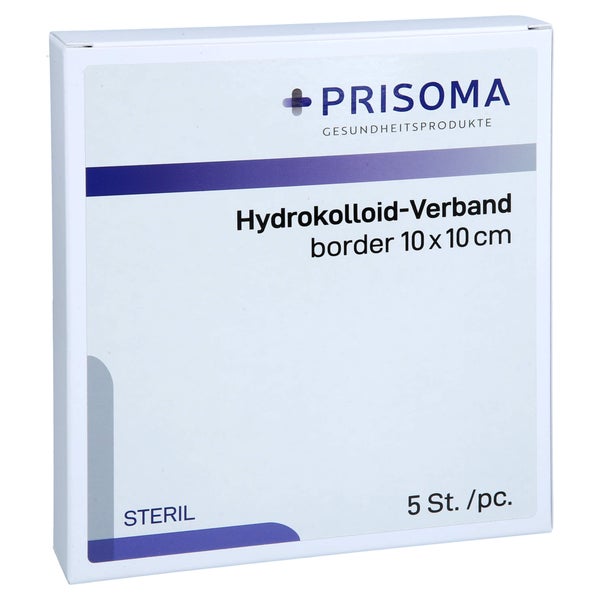 Hydrokolloid-verband Border 10x10 Cm 5 St