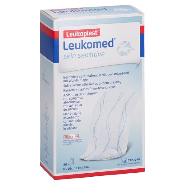 Leukomed skin Sensitive steril 8x15 cm 20 St