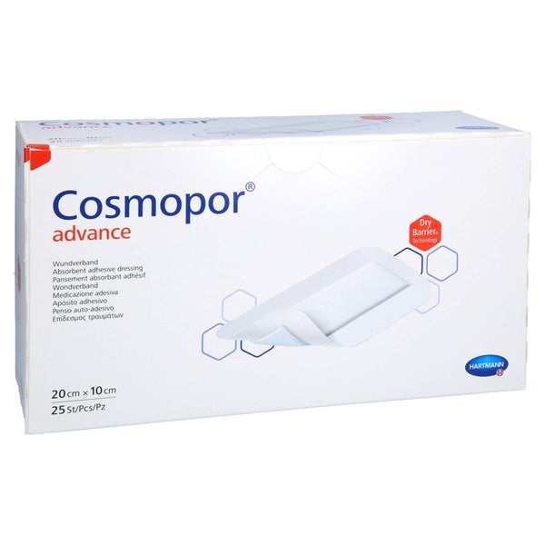 Cosmopor Advance Wundverband 10x20 Cm 25 St