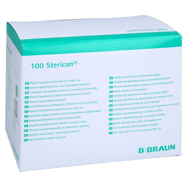 Sterican Einmalkanüle 21 G 40 Mm 100 St