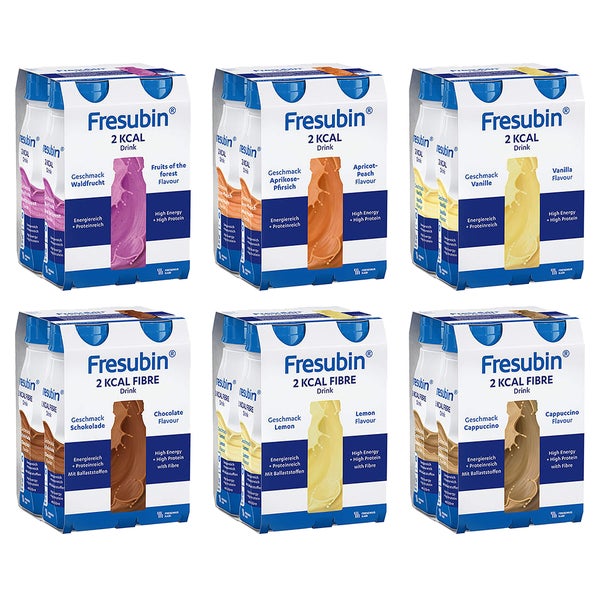 Fresubin 2 Kcal Drink Mischkarton Trinkflasche 24X200 ml