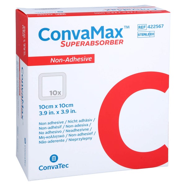 Convamax Superabsorber Nicht adhäsiv 10x 10 St