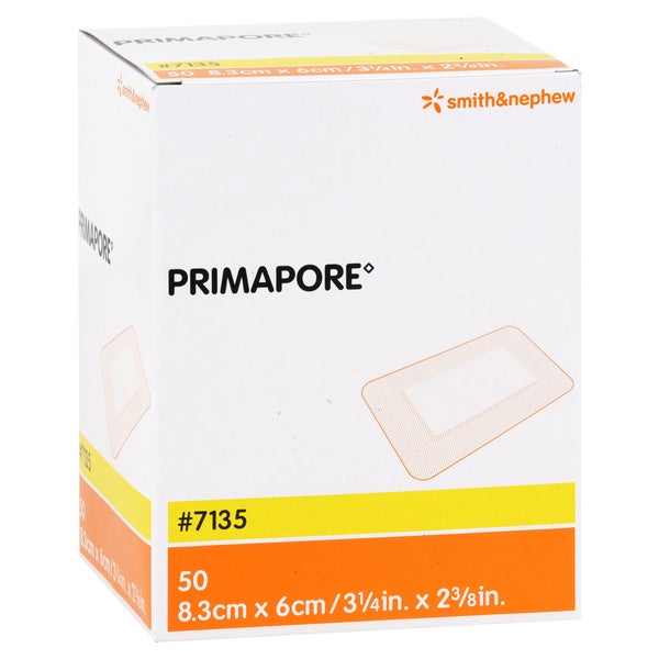 Primapore 6x8,3 Cm Wundverband Steril 50 St