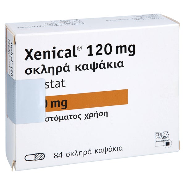 Xenical 120 mg Hartkapseln 84 St