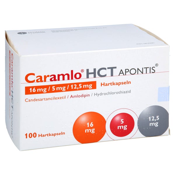 Caramlo HCT Apontis 16 mg/5 mg/12,5 mg H 100 St