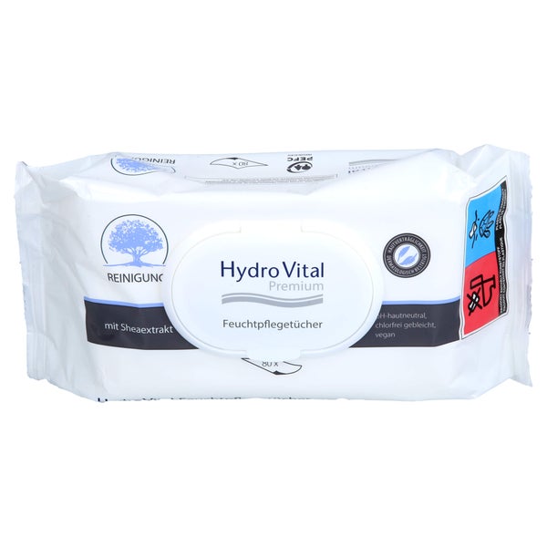 Hydrovital Premium Feuchtpflegetücher mi 80 St