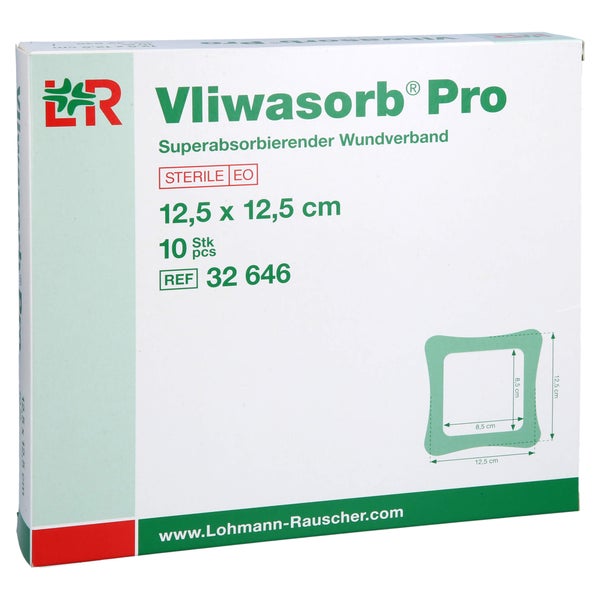 Vliwasorb Pro Superabsorb.komp.steril 12 10 St