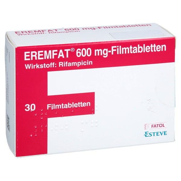 Eremfat 600 mg Filmtabletten 30 St