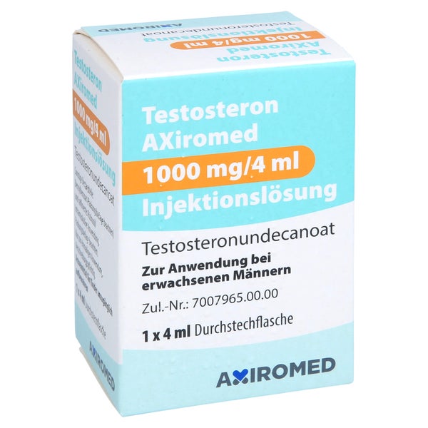 Testosteron Axiromed 1000 mg/4 ml Injekt 1 St