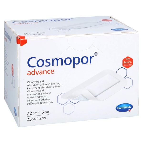 Cosmopor Advance Wundverband 5x7,2 cm 25 St