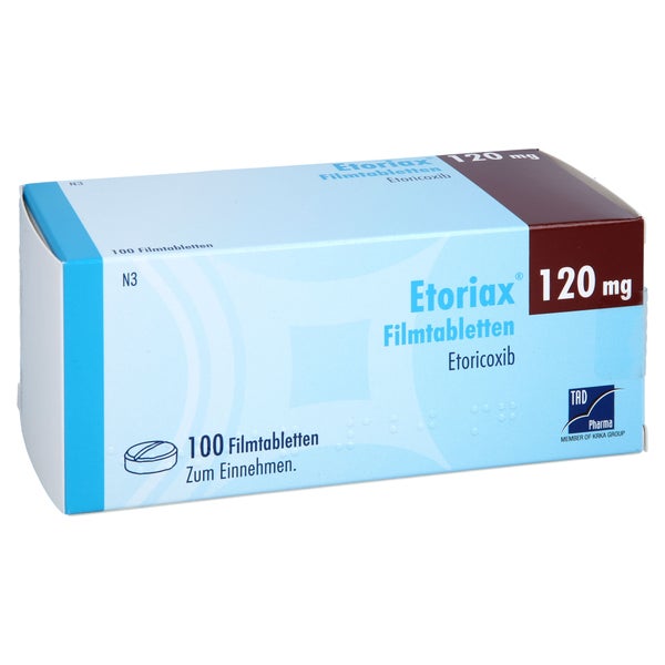 Etoriax 120 Mg Filmtabletten 100 St
