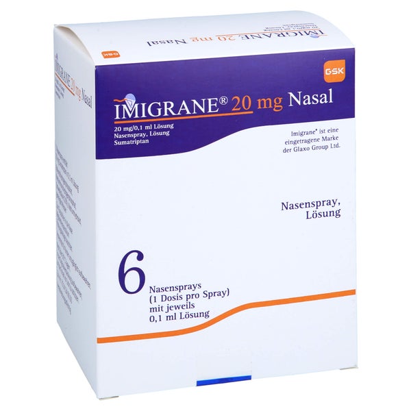 Imigrane Nasal 20 mg Nasenspray 6 St