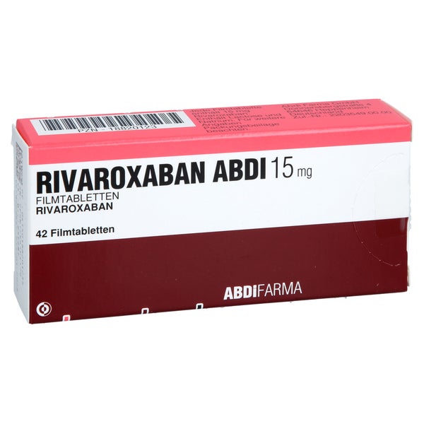 Rivaroxaban Abdi 15 Mg Filmtabletten 42 St