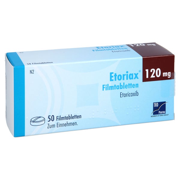 Etoriax 120 Mg Filmtabletten 50 St