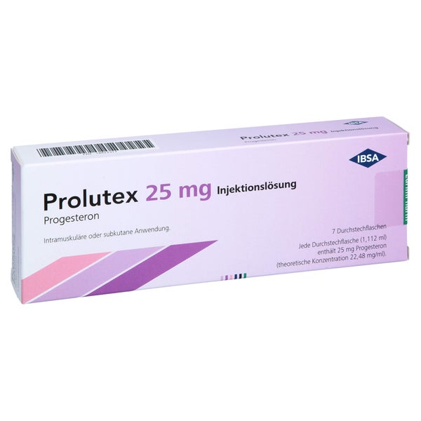 Prolutex 25 mg Injektionslösung Dsfl. 7 St